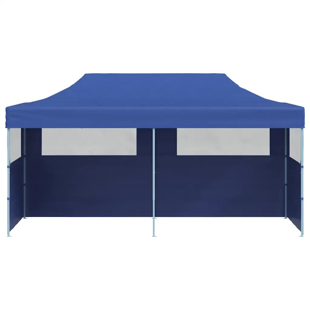 Tenda per Feste Pop-up Pieghevole Blu 3 x 6 m 41583