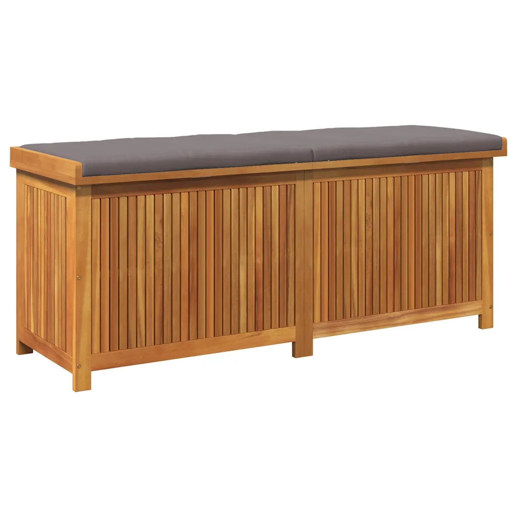vidaXL Scatola Cuscini da Esterno 150x50x60,5 cm Legno Massello Acacia