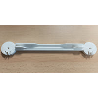 supporto per mensole colapiatti cromate cm. 76 con supporti cod:ferx.603504