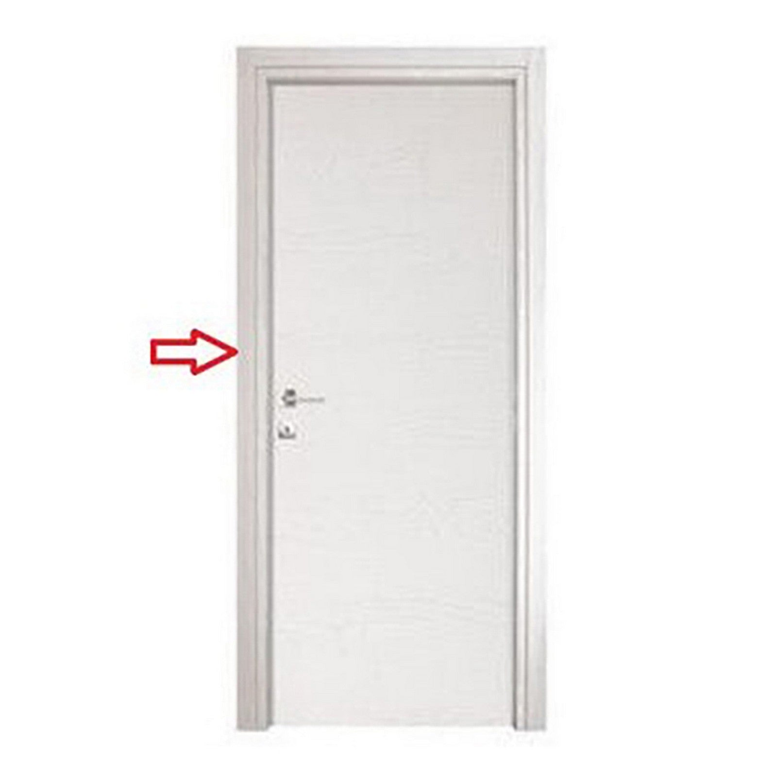 stipiti laterali +cornici x porta mod microtec scorr. bianco 210x80 cod:ferx.603516