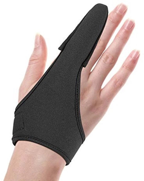 Protezione dita - Manopola antiscivolo - Silicone - Sport di pesca - Disegno comodo - Protezione per le dita - Manopola flessibile - Antiscivolo