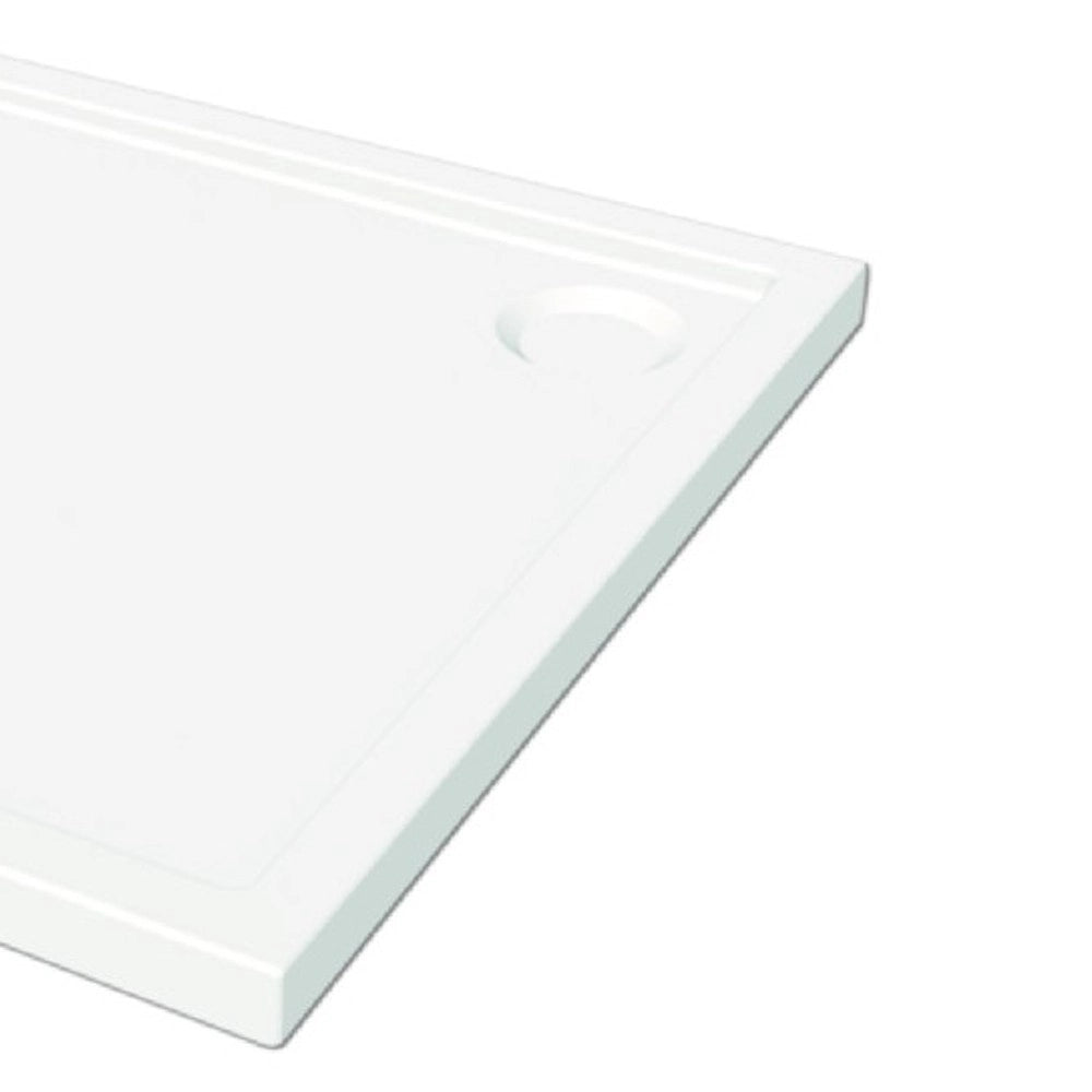 Piatto doccia 90 x 90 h 5 cm acrilico oceano semicircolare