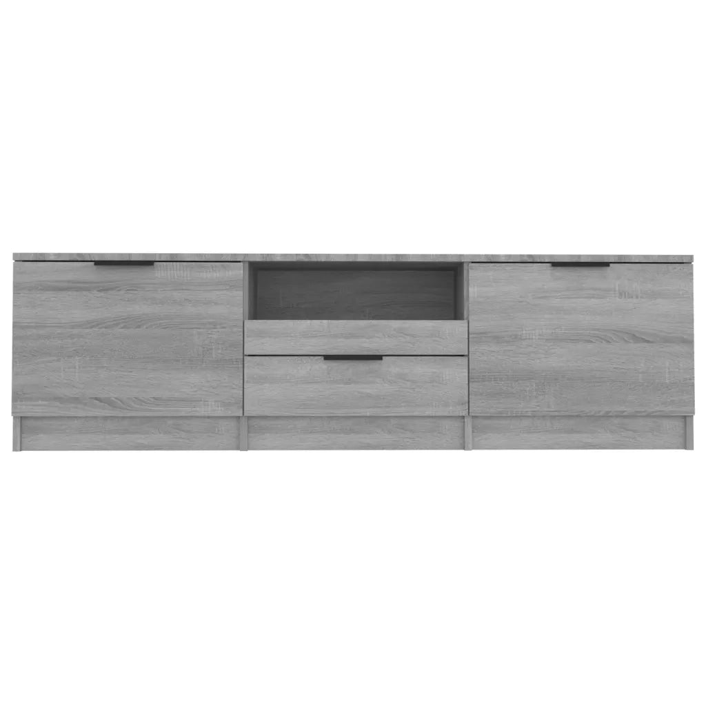 Mobile TV Grigio Sonoma 140x35x40 cm in Legno Ingegnerizzato 817112
