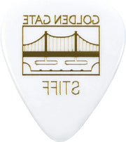 Picks per Chitarra a Forma di Sideman 10 mm di Diametro Bianchi - Set da 10 Pezzi