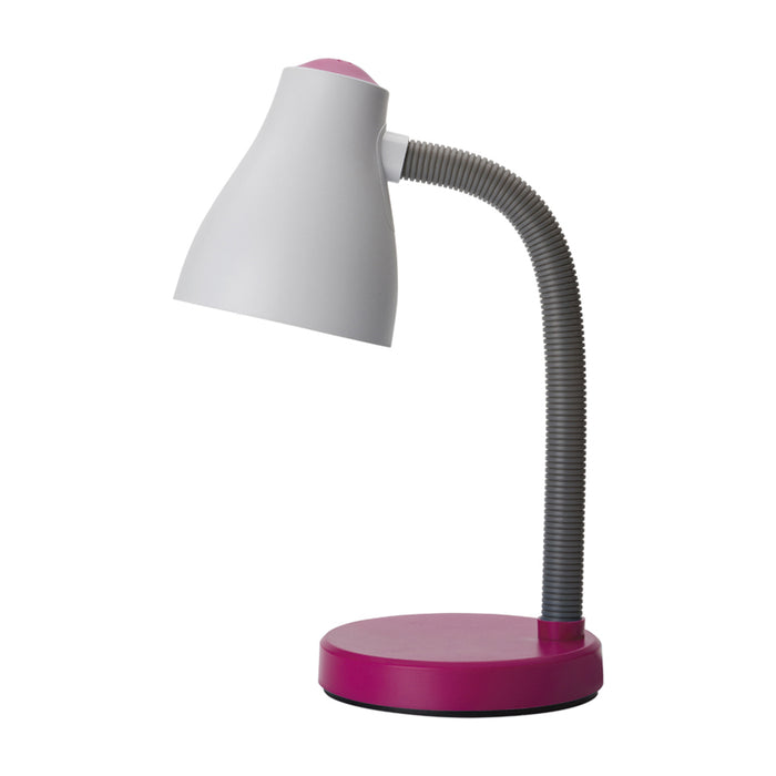 Lampada Da Scrivania Moderna Toy Acrilico Rosa 1 Luce E27