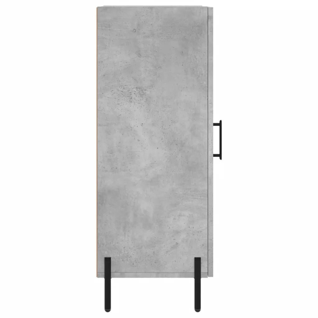 Credenza-Buffet-Armadio da cucina Grigio Cemento 34,5x34x90 cm in Legno Multistrato 693597