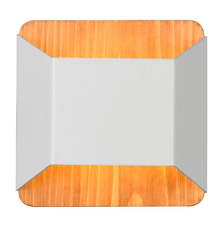 Applique da Interno a led in Metallo Bianco Opaco