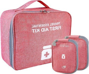 Set di kit per medicamenti da viaggio - 3 kit di farmacia da viaggio con grande capacità