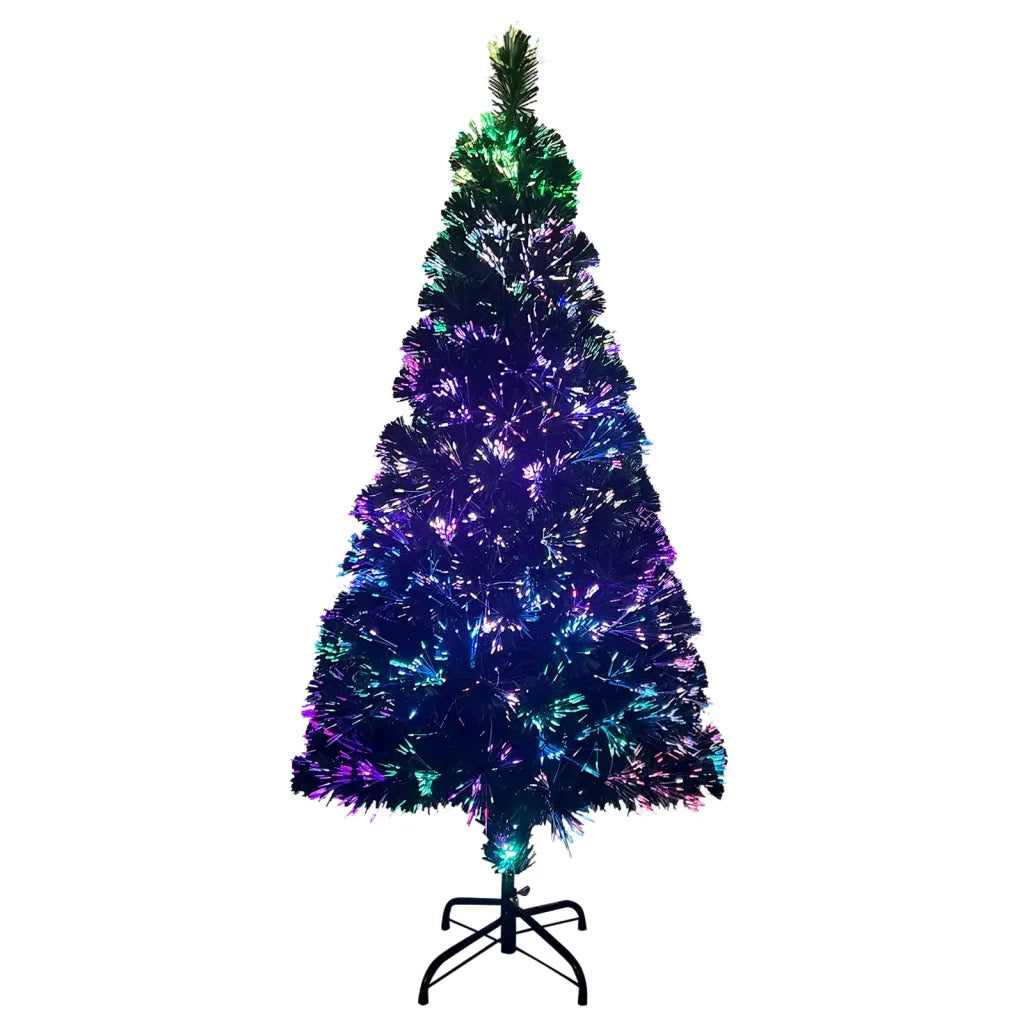 Albero di Natale con Supporto Verde 150 cm in Fibra Ottica 321027