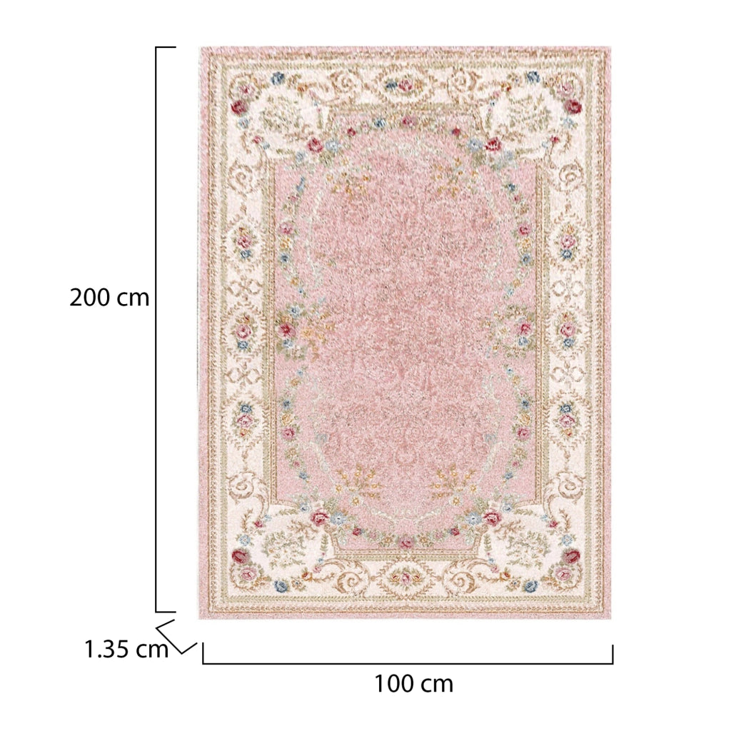 Moscow, Tappeto Materiale Struttura in Velluto, 200x100 cm Multicolore