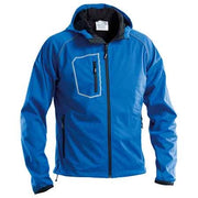 GIUBBINO SOFTSHELL CON CAPPUCCIO 'FASTEN' BLU Tg. XL (56-58)