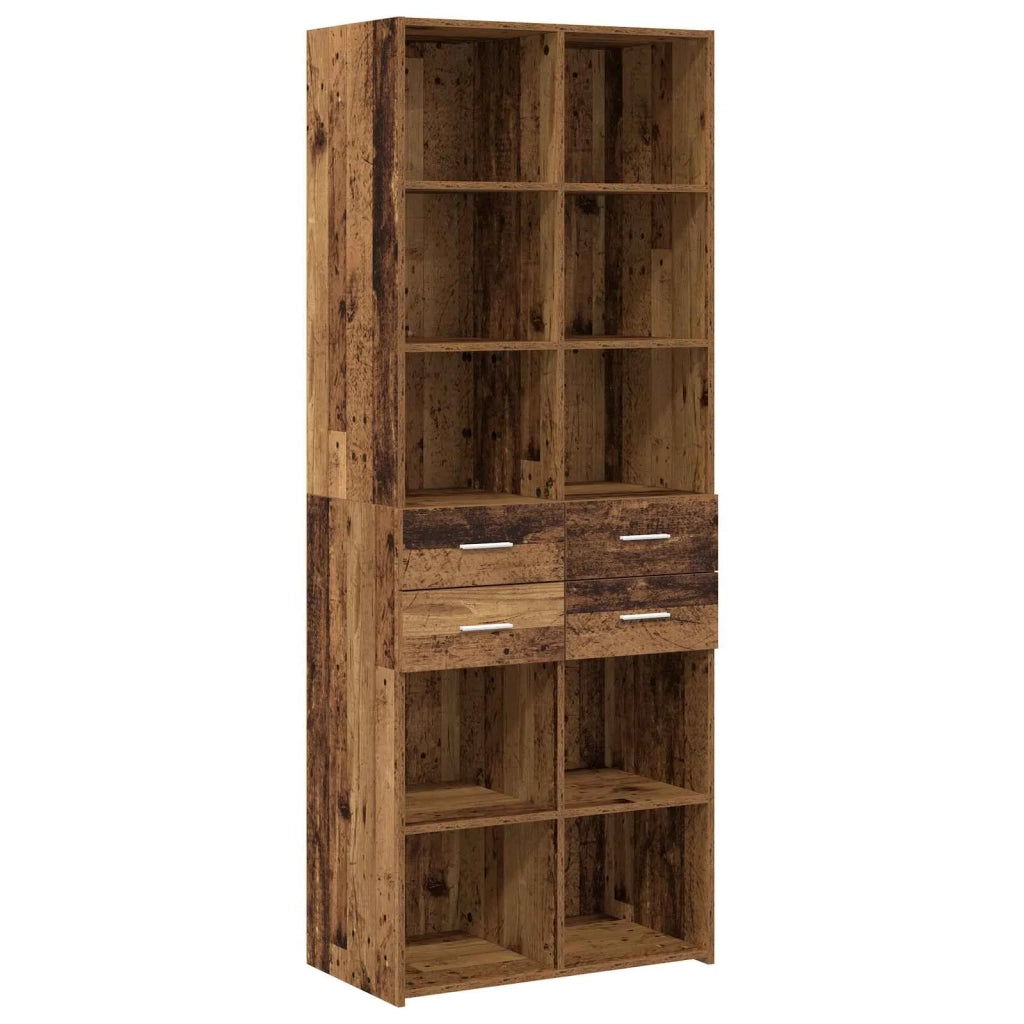 Libreria Legno antico 30 x 42.4 x 185.2 cm 3446618