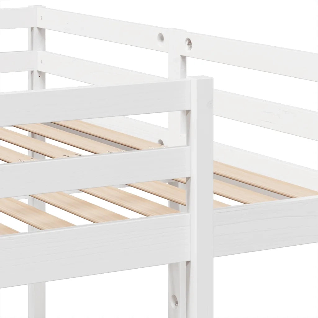 Giroletto Castello Triplo Bianco 160x200/80x160cm Massello Pino 3308581
