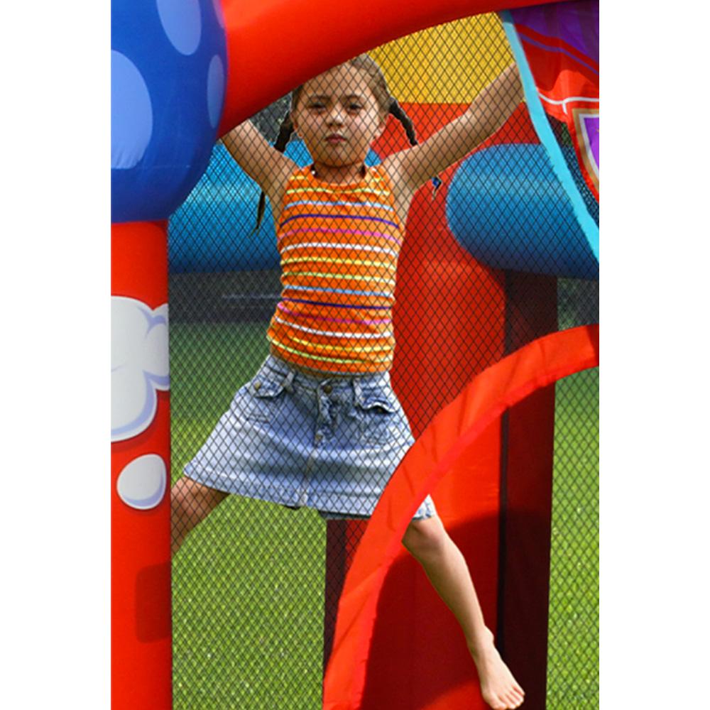 Castello Giostra Gonfiabile Draghetto con Pompa Inclusa Happy Hop