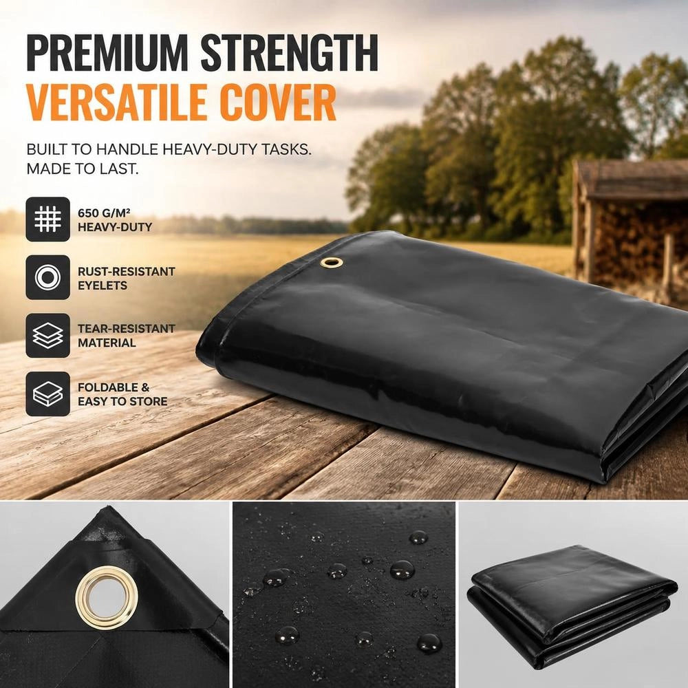 Tarpaulin 650 G/square Meter 4x5 M