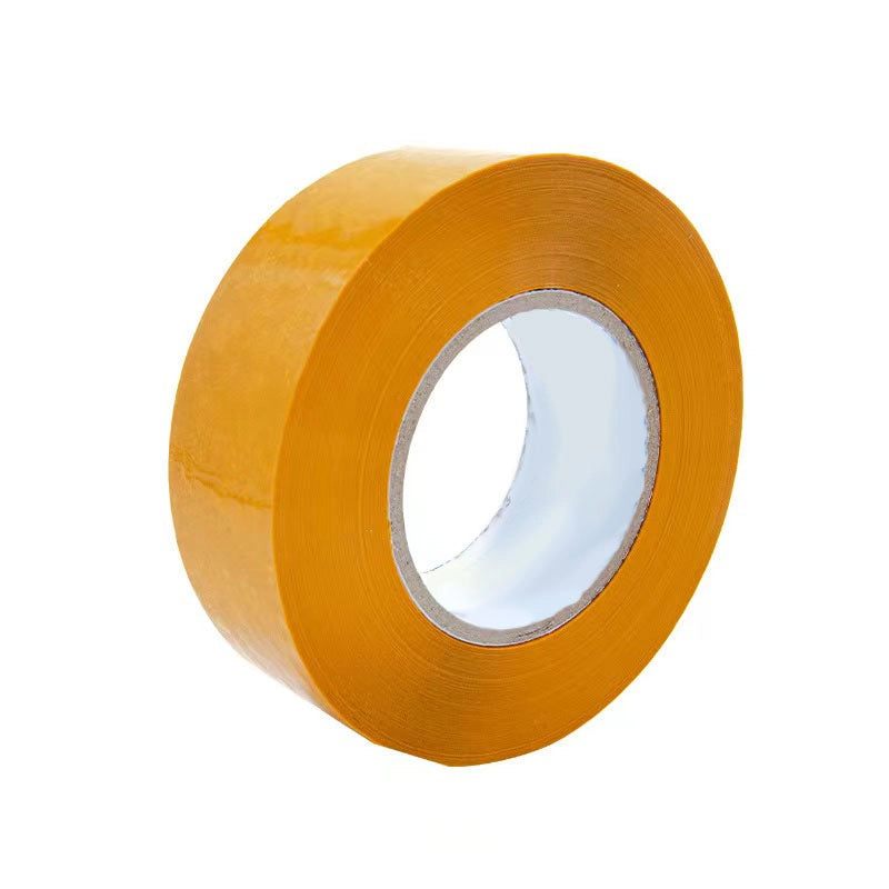 Nastro Adesivo Giallo Rosfix 48 mm x 50 m – Alta Adesione e Resistenza UV | Uso Domestico e Ufficio | Set di 3 Pezzi
