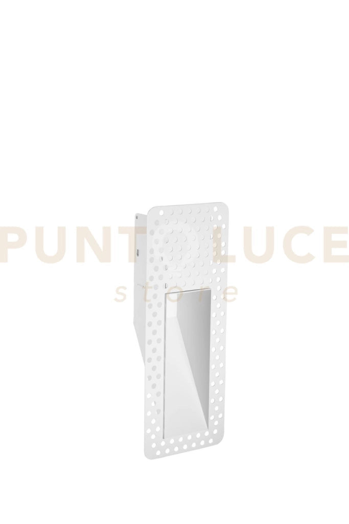 INCASSO YUREI BIANCO IN ACCIAIO E ALLUMINIO 238X91X61MM ATTACCO GU10 MINI