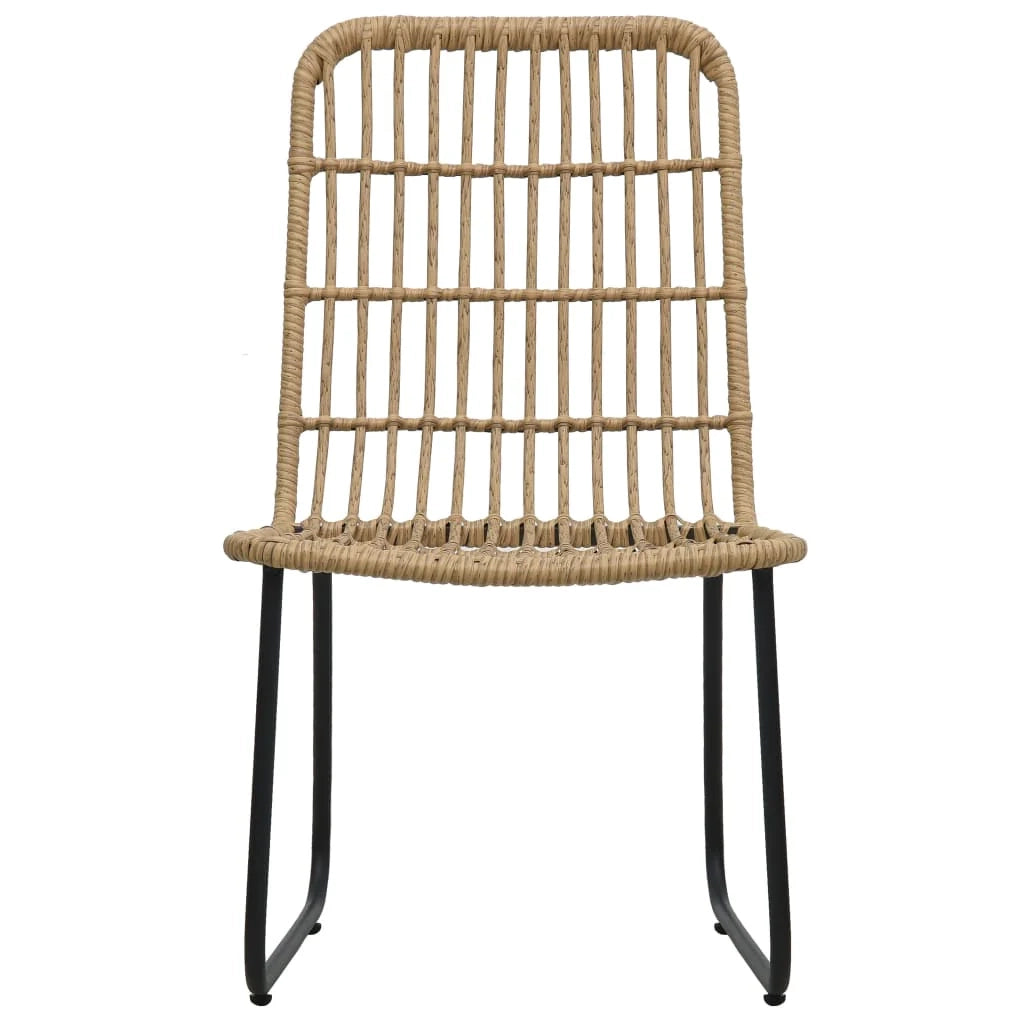 Set da pranzo mobili da giardino mobili da esterno 3 pezzi in resina intrecciata e vetro 02_0014222