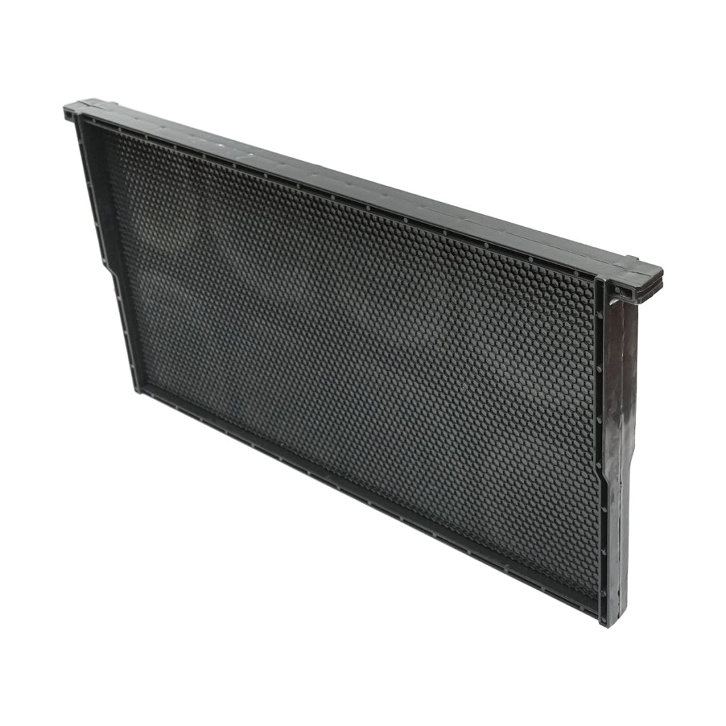 Telaio per arnia in plastica nera, dimensioni 483x448x232 mm