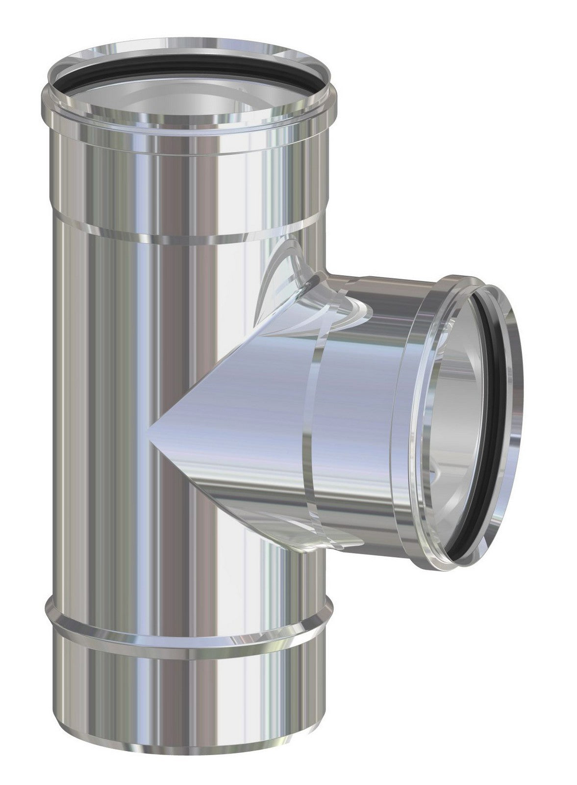 raccordo a t inox x pellet cm.8 ffm cod:ferx.6039