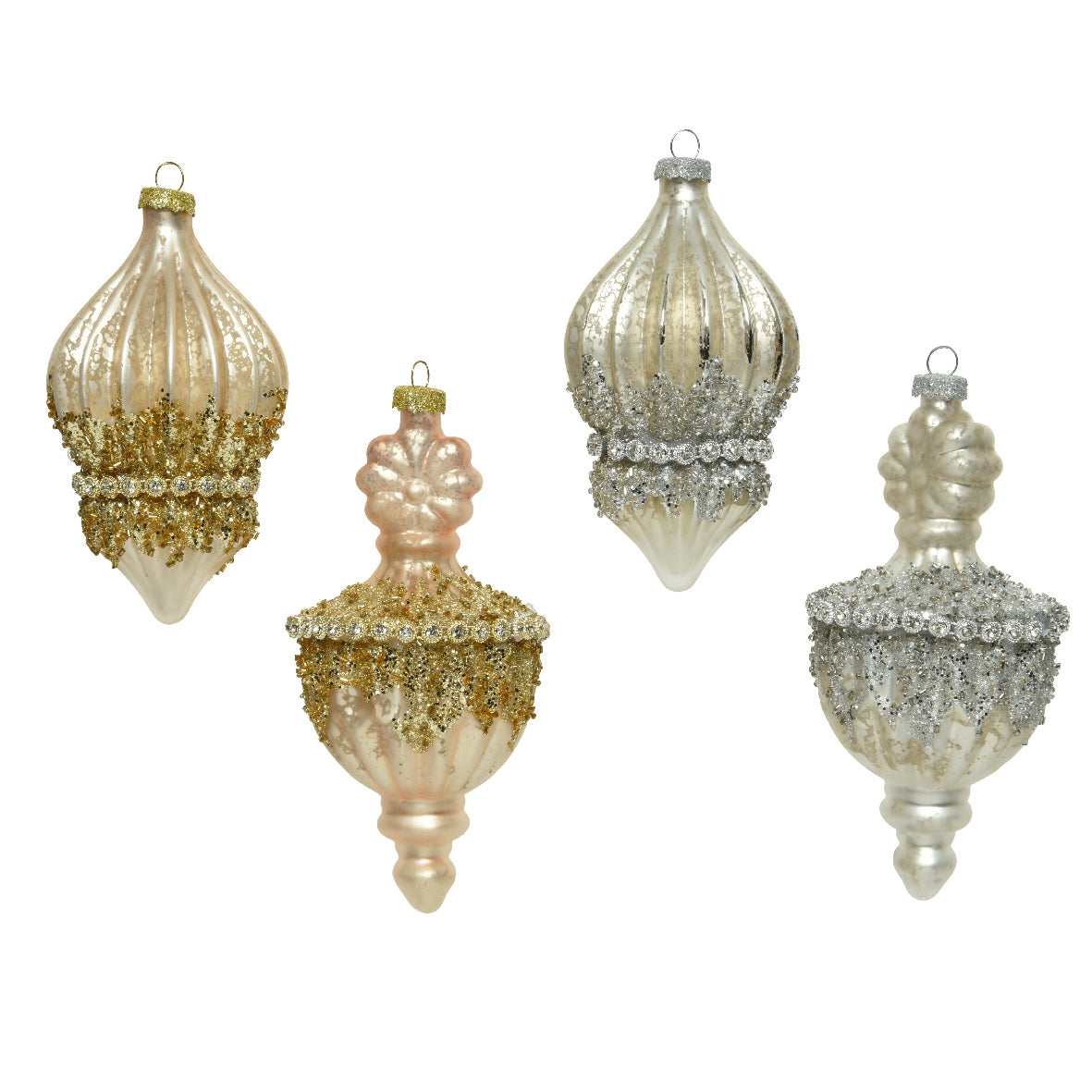 APPENDINO DI VETRO GLITTER