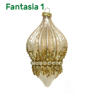 APPENDINO DI VETRO GLITTER