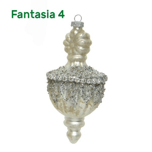 APPENDINO DI VETRO GLITTER