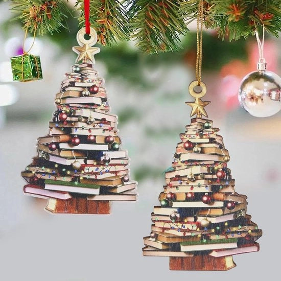 Set di decorazioni natalizie da 12 pezzi - Ornamenti in acrilico - Decorazione di Natale - Pendenti per albero - Materiale duraturo - Progettazione leggera