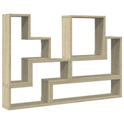 Scaffale a parete | Ripiano a parete | Mensola a parete Rovere Sonoma 96x12x64cm in Legno Multistrato