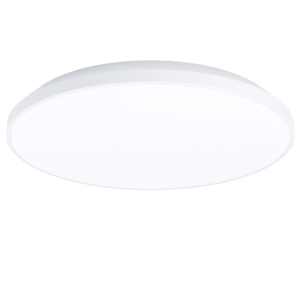 Plafoniera Contemporanea Crespillo Policarbonato Bianco Led Integrato 15W