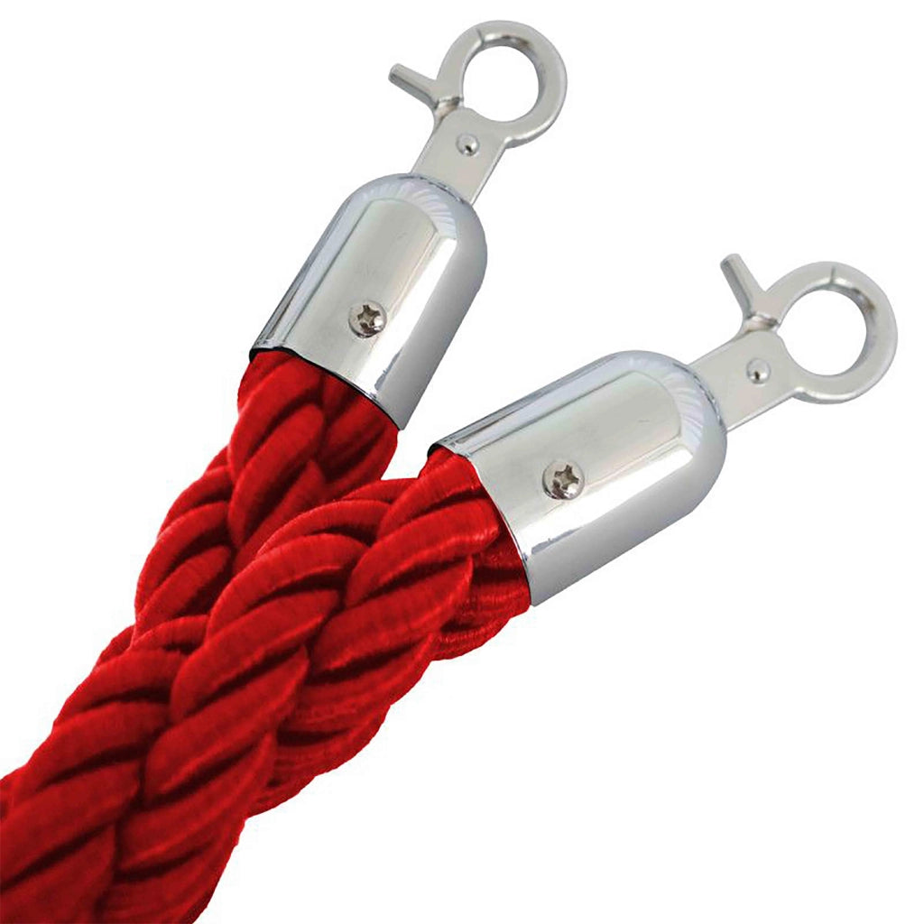 Oviala - Corda per pali di guida in nylon intrecciato rosso