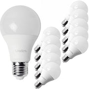 Trade Shop - Kit Da 10 Lampadine Led E27 Da 12w Luce Bianco Freddo Caldo Classe A - -bianco Naturale      -