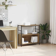 Libreria 80 x 30 x 78,5 cm Legno multistrato Rovere artigianale 862932