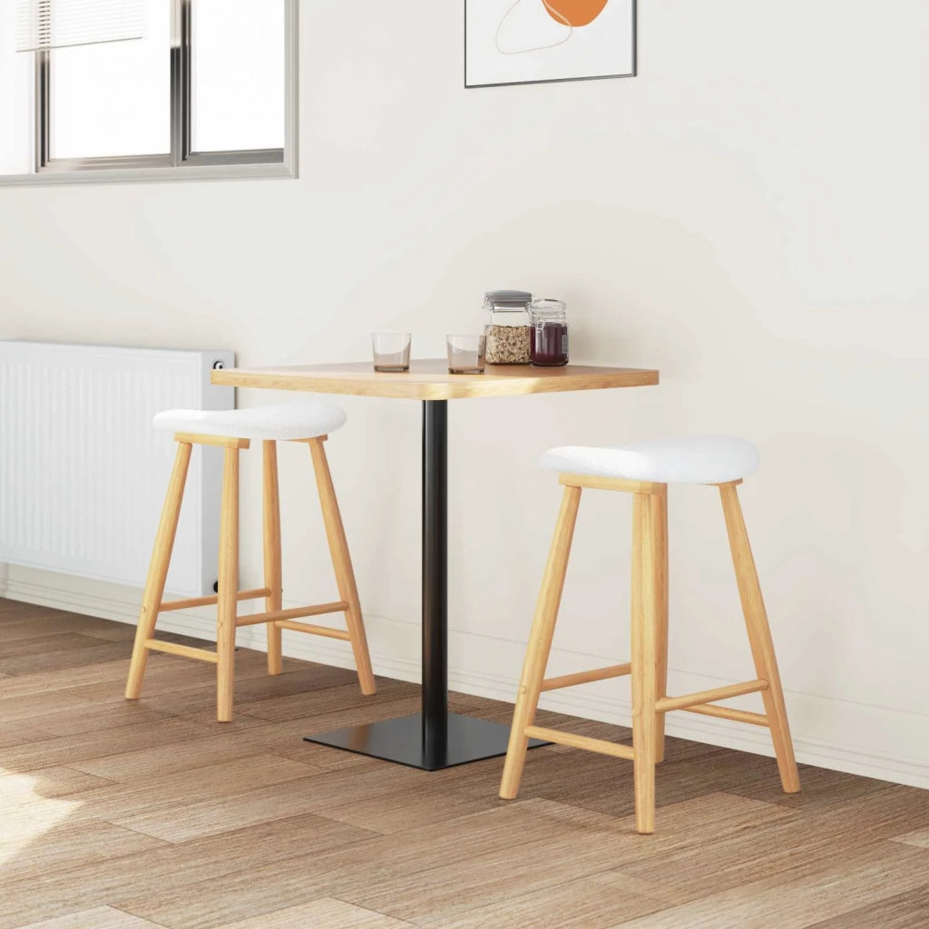 Sedie da pranzo 2 pcs Naturale 46 x 37 x 63 cm 42020464