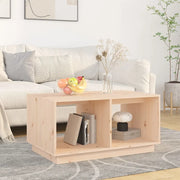 Tavolino da Salotto 80x50x40 cm Legno Massello di Pino 814434