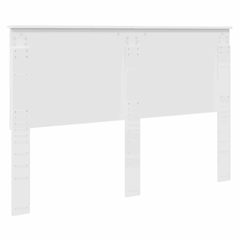 Testiera con testiera Bianco 150 cm Legno multistrato 887747