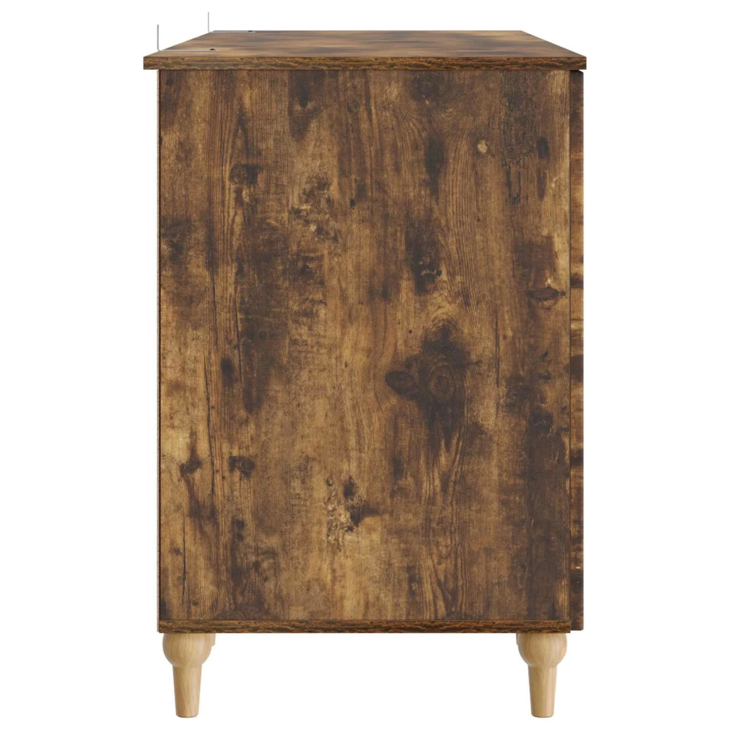 Scrivania Rovere Fumo 142,5 x 50 x 75 cm Legno ingegnerizzato 3414581