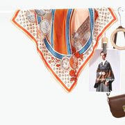 Sciarpa vintage da donna in seta