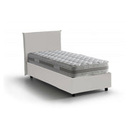 Domnitor, Letto Singolo Materasso Incluso Made in Italy, Bianco