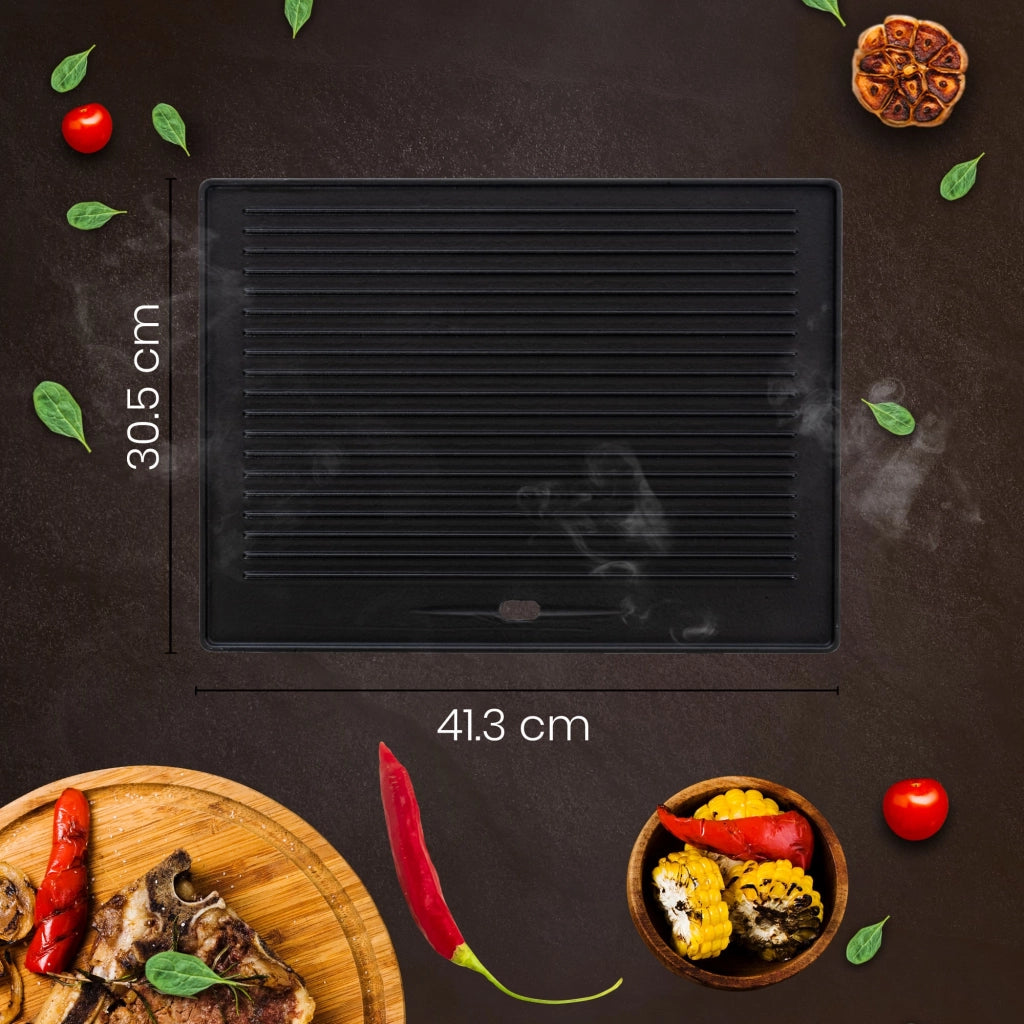 Piastra grill 41,3x30,5 cm