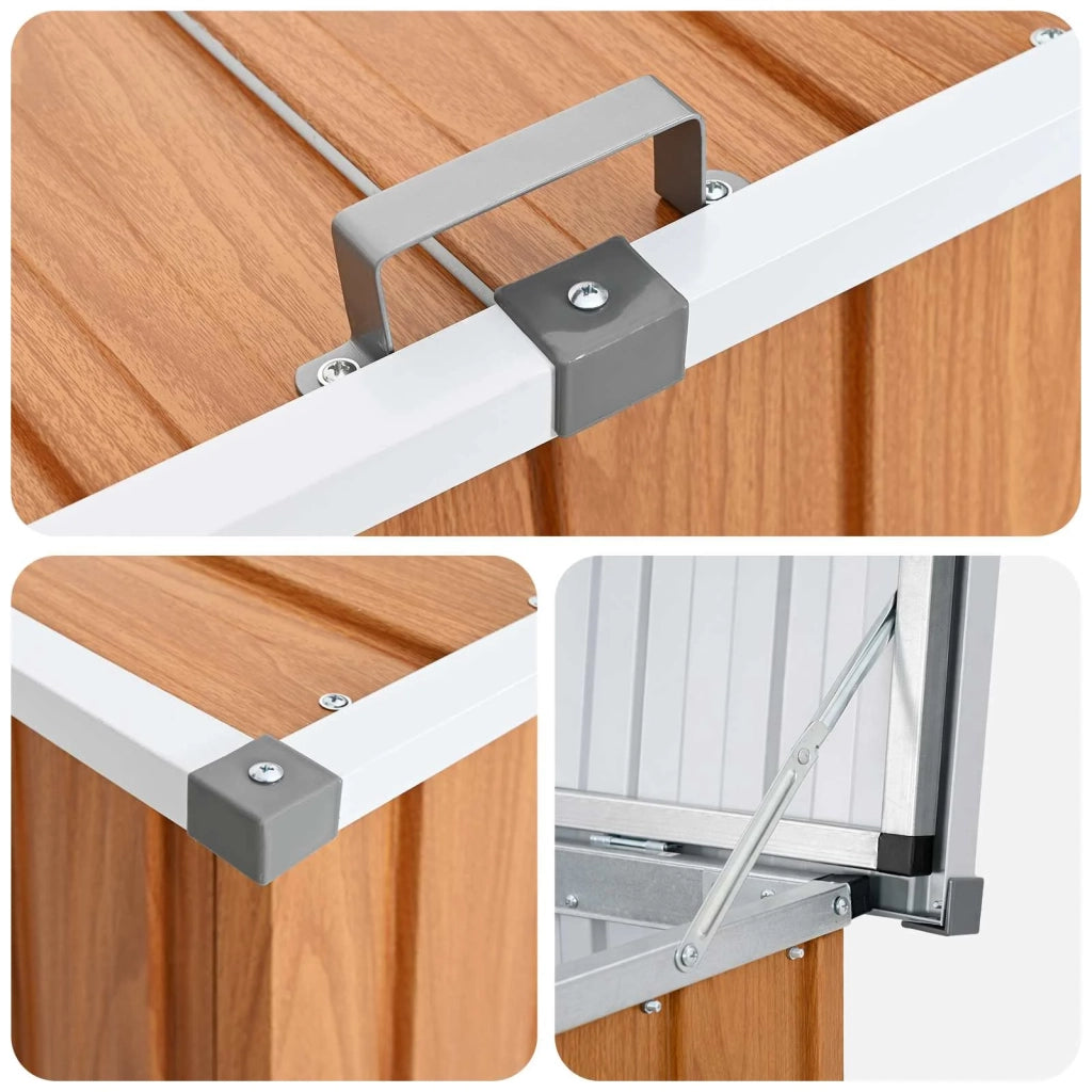 Scatola di Stoccaggio Esterno legno 109 x 67 x 65 cm 42039092