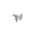 Rubinetto stile idraulico Belfer in ottone 14mm Colore: Alluminio