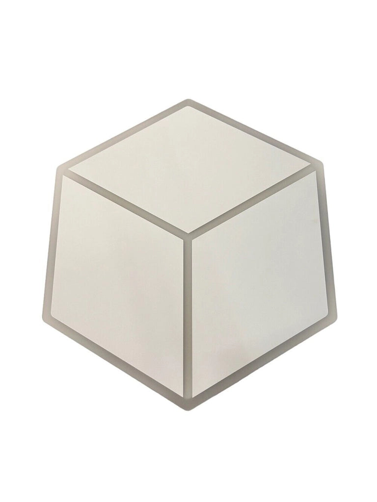 Plafoniera lampadario luce da soffitto moderna a led 37w forma cubo 3D Bluetooth cambia 3 luci dimmerabile