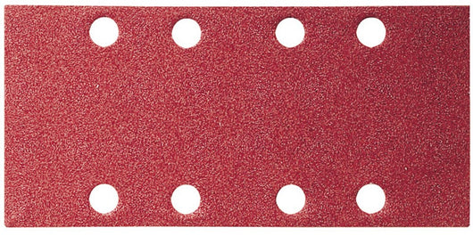 set fogli abrasivi con velcro 10 pz. blister mm. 93x185  grana 80 cod:ferx.vit19682