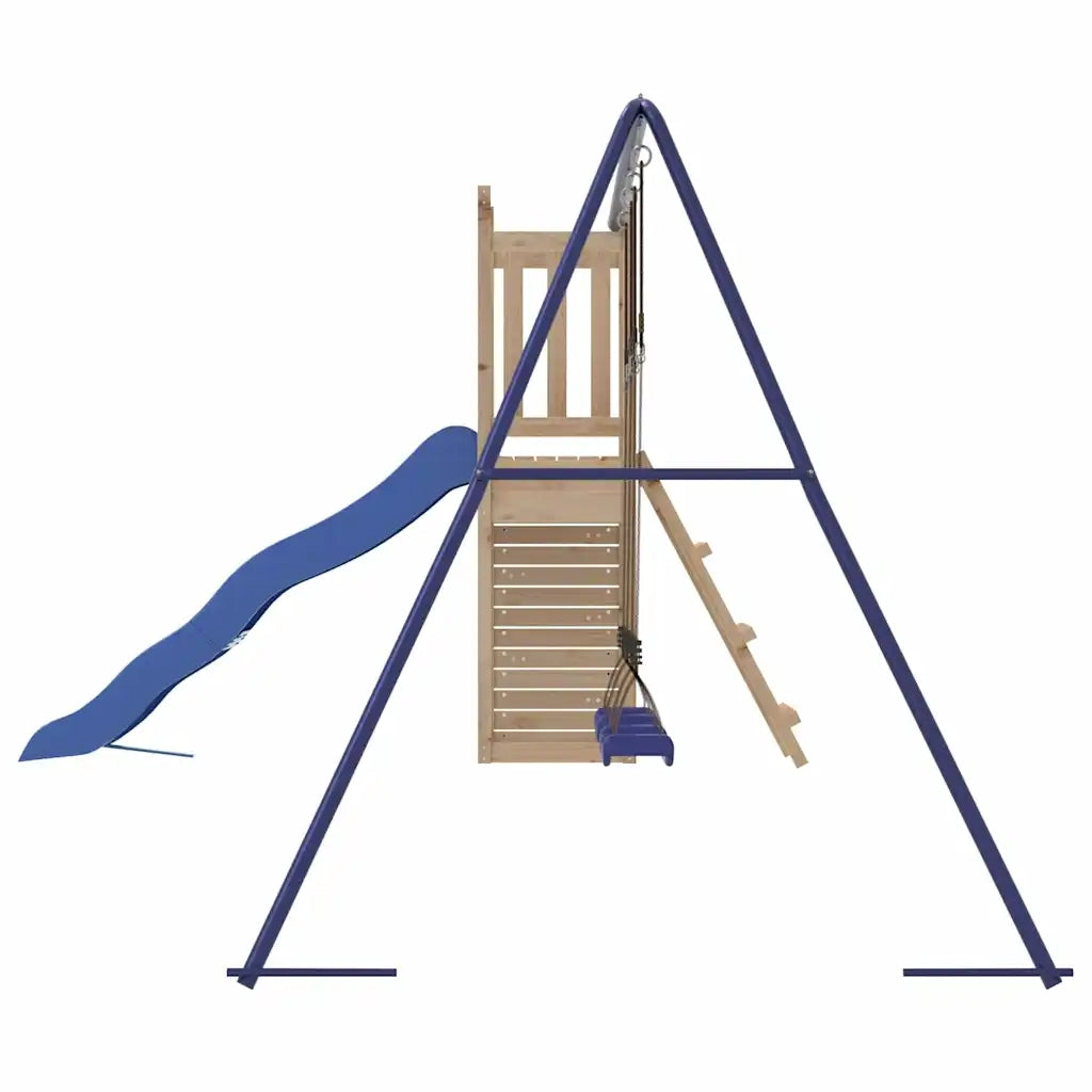 Set da Gioco da Esterno in Legno Massello di Pino 3155927