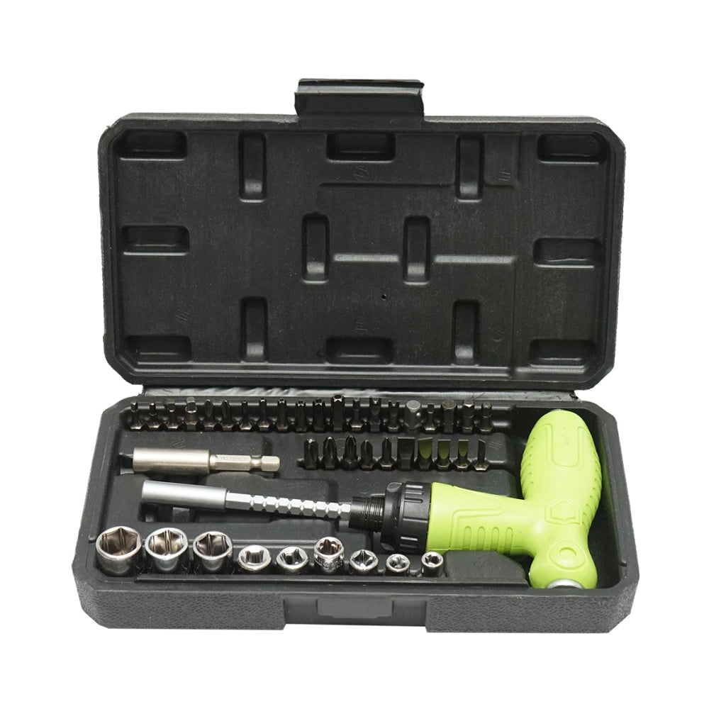 Set di cacciaviti con punte e bussole da 5-13 mm 41 pezzi Breckner Germany