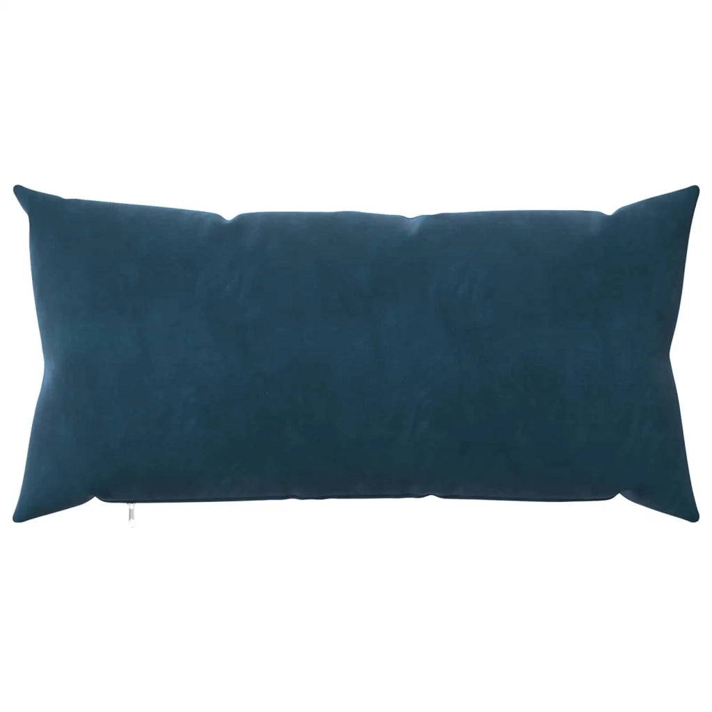 Federa 6 pcs HEERLEN Blu 40 x 70 cm Velluto 909472