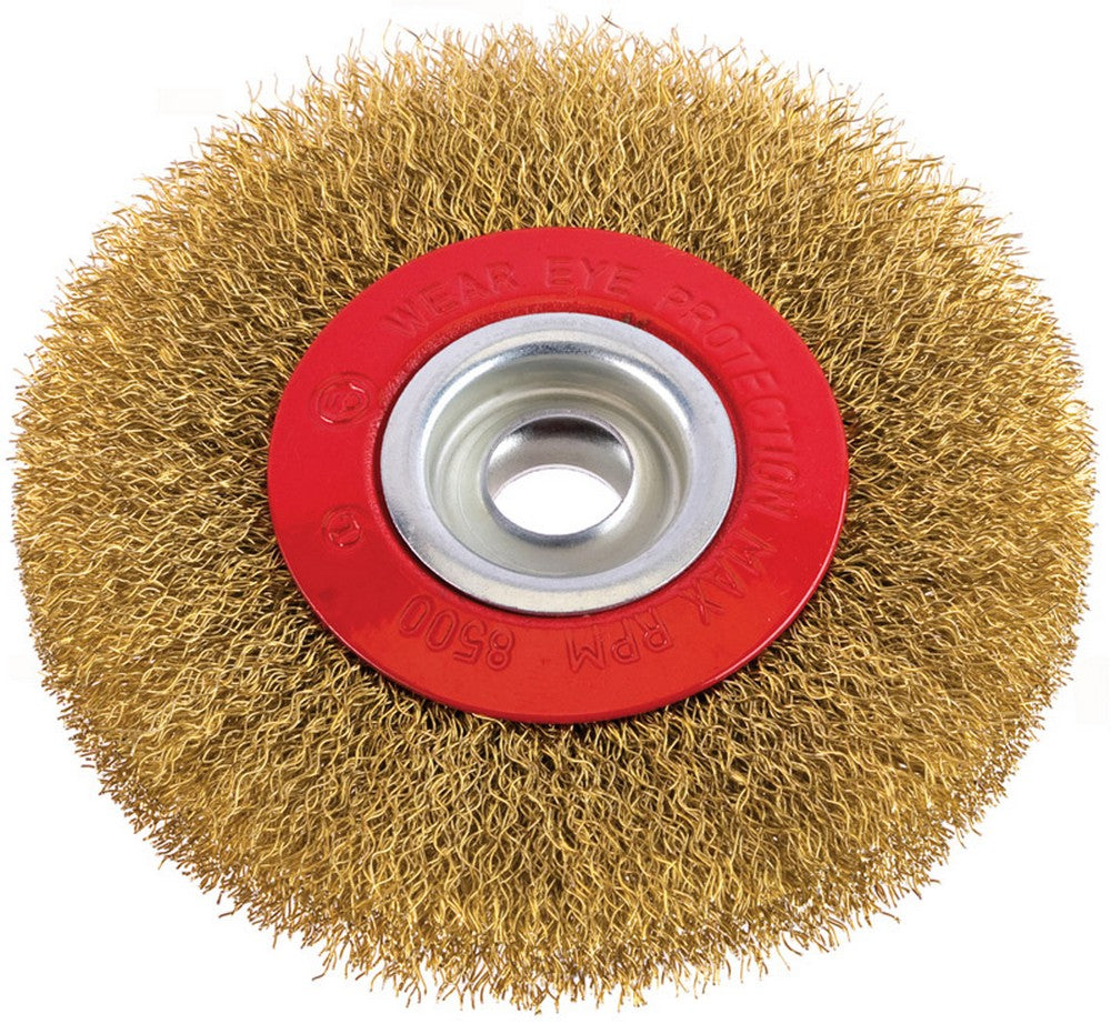 spazzola circolare art. 487.00 ï mm. 120 - foro 16 cod:ferx.vit11080