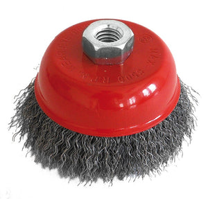 spazzola a tazza attacco m14 ï mm. 75 cod:ferx.vit33412