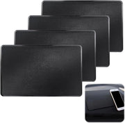 Set di 4 mattonelle di sedile per auto con superficie antiscivolo per occhiali, chiavi, telefono cellulare, ecc.